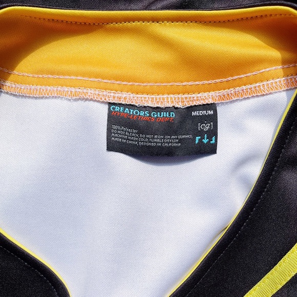 Demon Slayer Zenitsu Lightning Hypelethics Baseball Jersey & Vinyl Decals Bundle - Picture 8 of 12